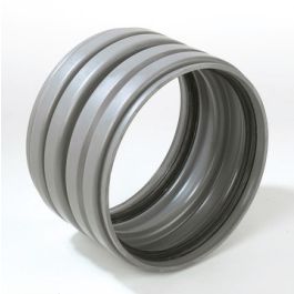 PVC Flexibele Steekmof SN4 110mm 2x mof grijs