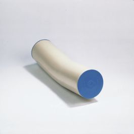 PVC Getrokken bocht 63mm KIWA PN8 11,25° crème