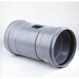 PVC Ontstoppingsstuk met schuifkap SN4 315mm 2x mof grijs
