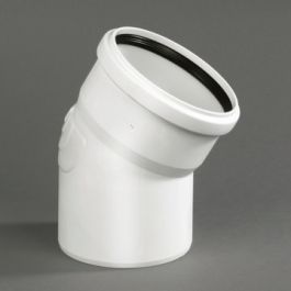 DykaStil Bocht 90mm mof/spie 30° wit