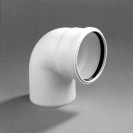 DykaStil Bocht 110mm mof/spie 87° wit