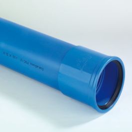 DykaSono PVC Buis 90x5,3mm mof/spie blauw L=3m