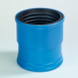 DykaSono PVC Dempingsmof 90mm mof/mof blauw