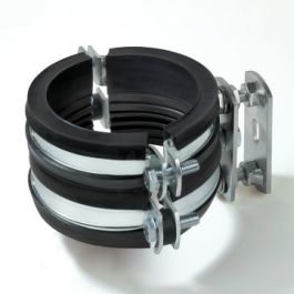 DykaSono ELVZ staal Dubbel vastpuntbeugel 75mm