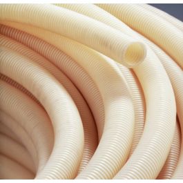 PVC Flexibele installatiebuis KEMA 5/8" x 15,8mm x 1,8mm crème R=100m