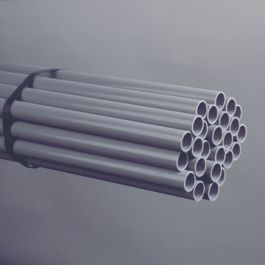 PVC Slagv elektro installatiebuis KEMA 1" x 25,4mm x 1,4mm grijs L=4m