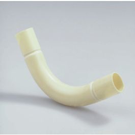 PVC Bocht KEMA 1" 2x mof 90° crème