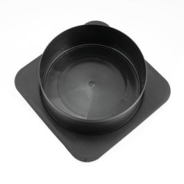 PP Baretkap vk deksel 160mm Zwart