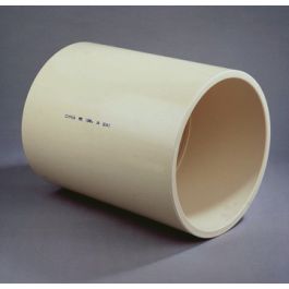 PVC Steekmof PN10 250mm 2x lijmmof crème