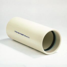 PVC Druksteekmof KIWA tbv PE 110mm 2x mof crème