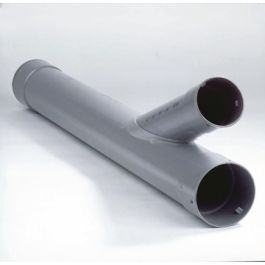 PVC Doorsteekpunt 80x60mm 3x klikmof