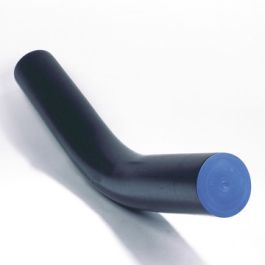 PE100 Getrokken bocht SDR17 315mm 30° zwart/blauw