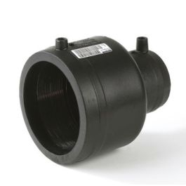 PE100 Verloop SDR11 160x110mm 2x mof zwart