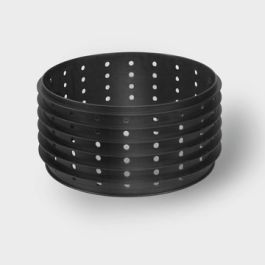 Vacurain PP Geperforeerde schacht tbv groendaken 460mm zwart L=235mm