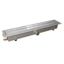 RVS Douchegoot WTW rechts 900x128mm x 1/2"
