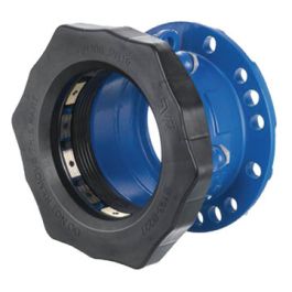 AVK 633 GY SUPA MAXI Flensadapter DN225/250 224-257mm PN16 blauw