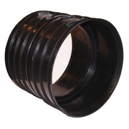 Ultra Kyma PP Steekmof SN8 DN300mm 2x mof zwart
