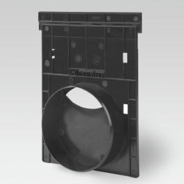 PE/PP Kopplaat Pro/NC met uitloop 110mm