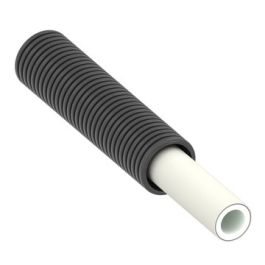 TECEflex Alupex Buis in Schutmantel 25mm zwart R=25m