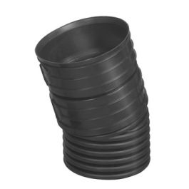 Ultra Kyma PP Bocht SN8 DN800 mof/ spie 30° zwart