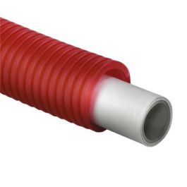 TECEflex Alupex Buis in schutmantel 20mm rood R=50m