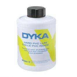 DYKA PVC Hogedruk lijm KIWA 1l pot met kwast