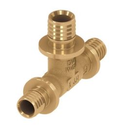 TECEflex Brons Verloop T-stuk 40x32x32mm 3x pers 90°