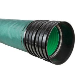 Ultra Kyma PP IT Buis DN600mm met geotextiel SN8 mof/spie groen L=6m