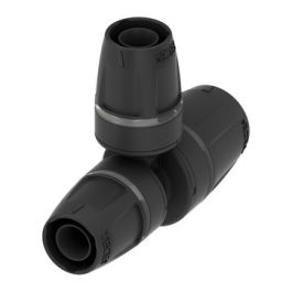 TECElogo PPSU Verloop T-stuk 20x16x16mm 3x push-fit 90°