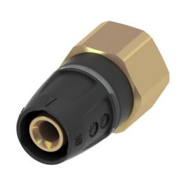 TECElogo Messing Overgangskoppeling 16mm x 1/2" push-fit/ binnendraad
