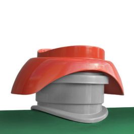 DYKA Prefit buis voorgem. inlaat SN8 400x125mm mof/ spie groen L=5000