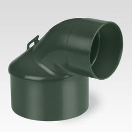 DYKA AIR Eindstuk rond 80-125mm lijmmof/spie 90° groen