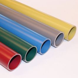 PVC buis tbv invoerbocht 50mm rood L=5m