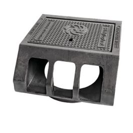 Duborain Gietijzer Trottoirkolk RWS infiltratie 315mm B125 450x460mm