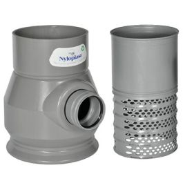 Nyloplast PVC Onderbak 10l met filter 300x125mm H=500mm