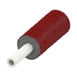 TECElogo Alupex Buis voorgeïsoleerd 6mm, 25mm rood R=50m
