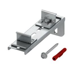 TECEprofil Staal verzinkt dubbele bevestigingsplaat lang