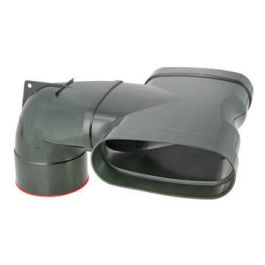 DYKA AIR Gecombineerd T-stuk ovaal 195-125mm 3x lijmmof groen