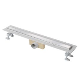 ABS douchegoot met RVS rooster 600x50mm