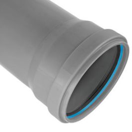 Solydo PP10 Buis SN8 125x4,8mm mof/spie grijs L=6m