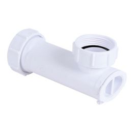 McAlpine Ruimtebesparende Wastafelsifon 40mm x 1 1/4" wit