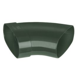 DYKA AIR Bocht ovaal 235mm lijmmof/spie 45° groen