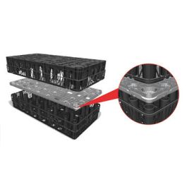 Duborain PP Rainbox 3S 1x300L 1200x600x420 ongemonteerd