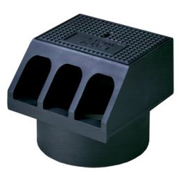Gietijzer Trottoirkolkkop RWS 315mm B125 zwart NW