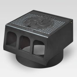 Duborain Gietijzer Trottoirkolkkop TDS 315mm B125 zwart NW