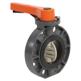 PVC Vlinderklep 160 dGrijs