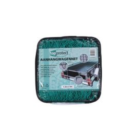 Aanhangwagennet 2.4x4m met hoeklussen