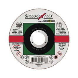 Flexovit doorslijpschijf SP C24/30RS 125x3x22.2 BF41 steen THT