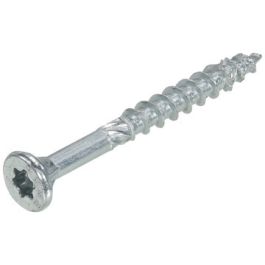 Dynaplus spaanplaatschroef [200x] - VZ - platkop - TX-25 - 5.0x50/30mm