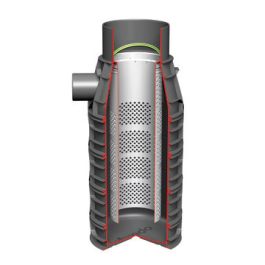 Axedo kolkonderbak 300x125mm 70 ltr met alleen filter